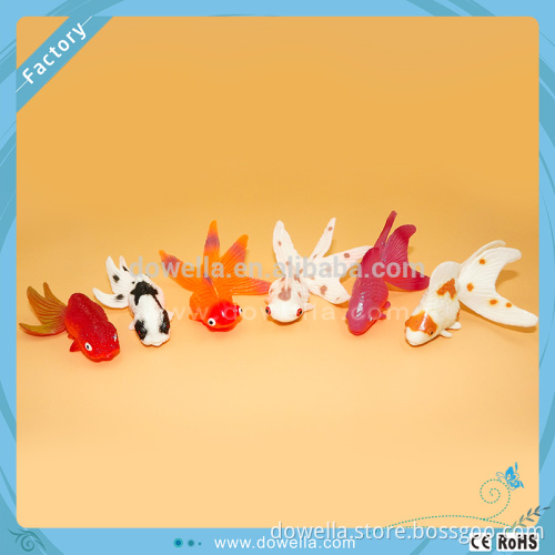 Kids collectible plastic toy 6 styles sea animals